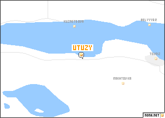 map of Utuzy