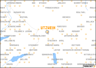 map of Utzweih