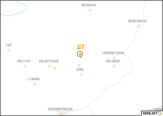 map of Ut