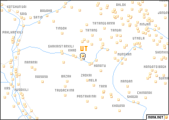 map of Ut