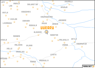 map of Uuearu