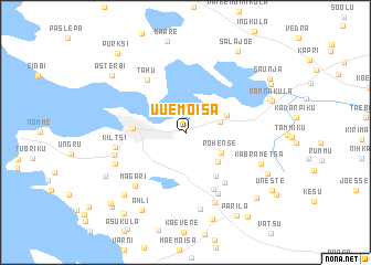 map of Uuemõisa