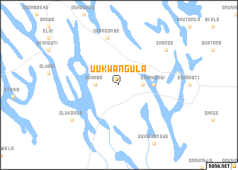 map of Uukwangula