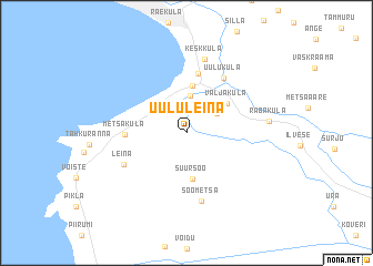 map of Uulu-Leina