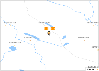 map of Uumaa