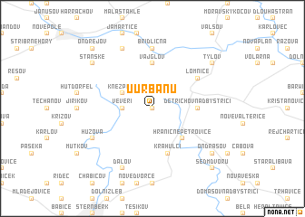 map of U Urbanŭ