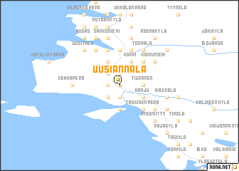 map of Uusi Annala