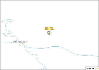 map of Uval