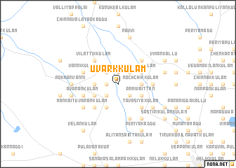 map of Uvarkkulam