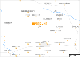 map of Uvarovka