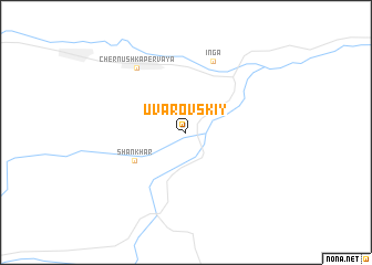 map of Uvarovskiy