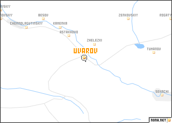 map of Uvarov