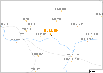 map of Uvel\