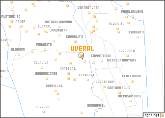 map of Uveral