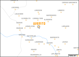 map of Uverito