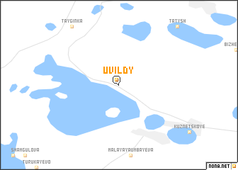 map of Uvil\