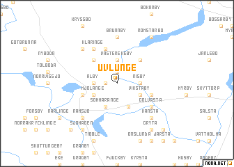map of Uvlunge