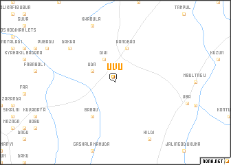 map of Uvu