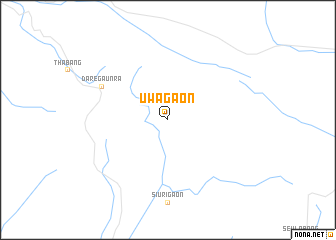 map of Uwāgaon