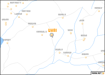 map of Uwai