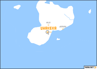 map of Uwakeka