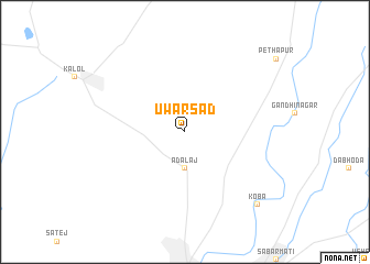 map of Uwārsad