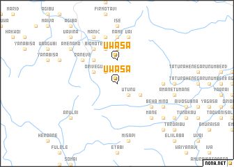 map of Uwasa