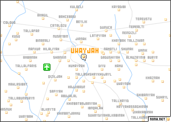 map of ‘Uwayjah