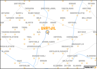 map of ‘Uwayjil