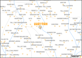 map of ‘Uwaynah