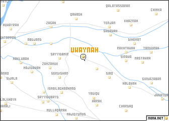 map of ‘Uwaynah