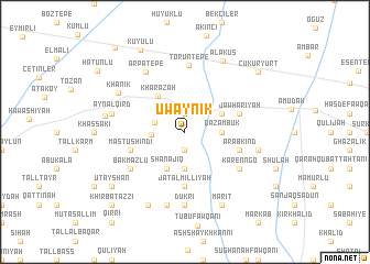 map of ‘Uwaynik