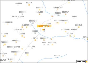 map of ‘Uwayrah