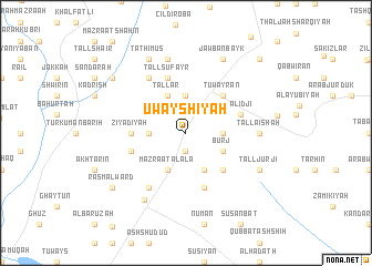 map of ‘Uwayshīyah