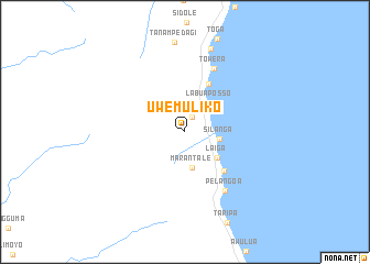 map of Uwemuliko