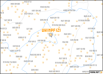 map of Uwimpfizi