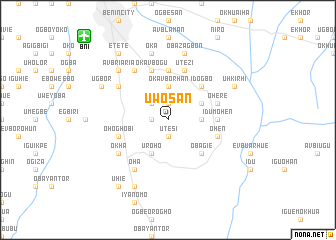 map of Uwosan