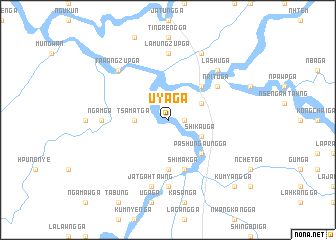 map of Uya Ga