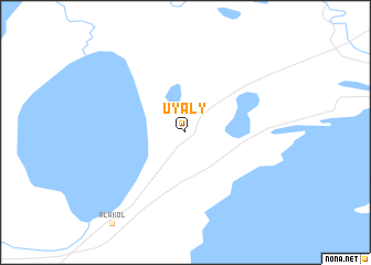 map of Uyaly