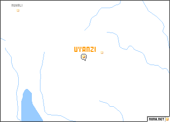 map of Uyanzi