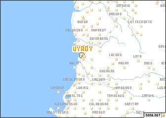 map of Uyaoy