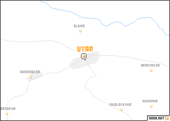 map of Uyar