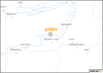 map of Uygat