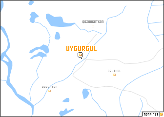 map of Uygurgulʼ