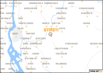 map of Uyingyi