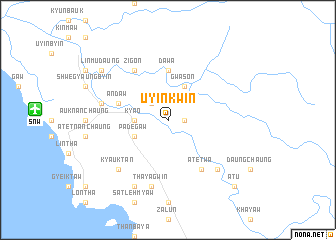 map of U-yinkwin