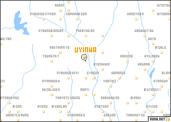 map of Uyinwa