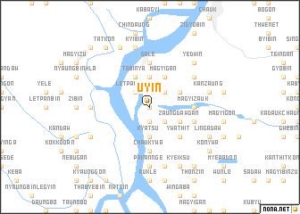 map of Uyin