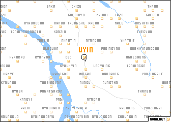 map of Uyin