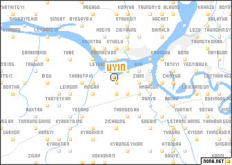 map of U-yin